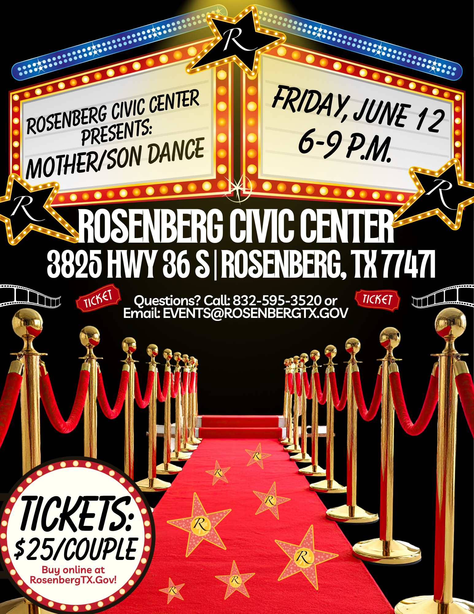 The 2026 Mother/Son Dance will be on Friday, June 12.