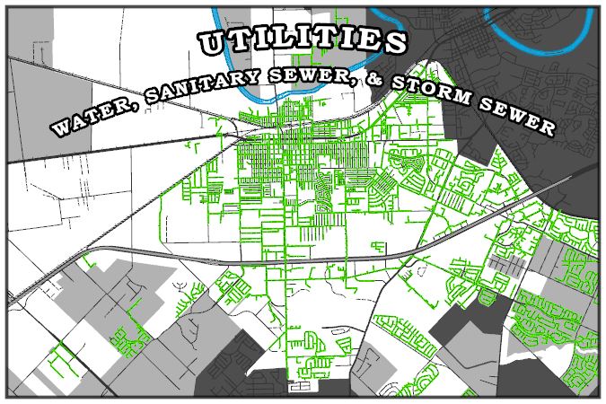 Utilities Web Map Link